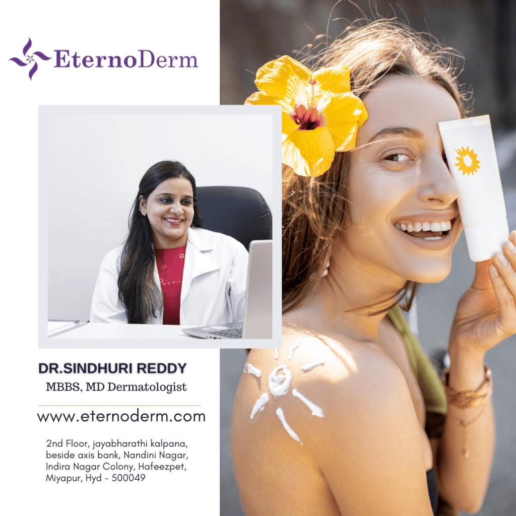 Make Sunscreen Your Daily Habit- Dr.Sindhuri Reddy, Eternoderm