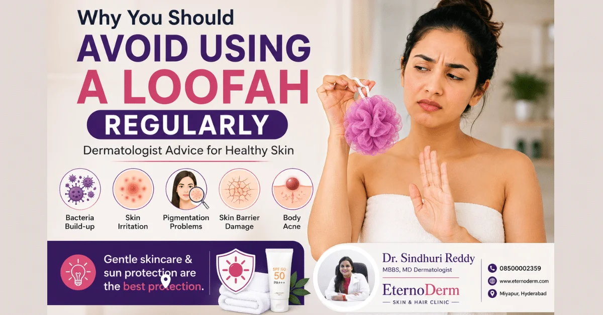 Why You Should Avoid Using a Loofah Regularly: Dermatologist Advice for Healthy Skin